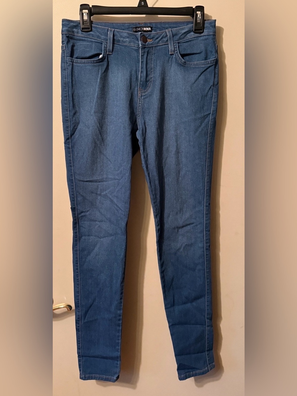Fashion Nova Made in USA High Rise Skinny Jeans Medium Wash Women’s 11 (29)